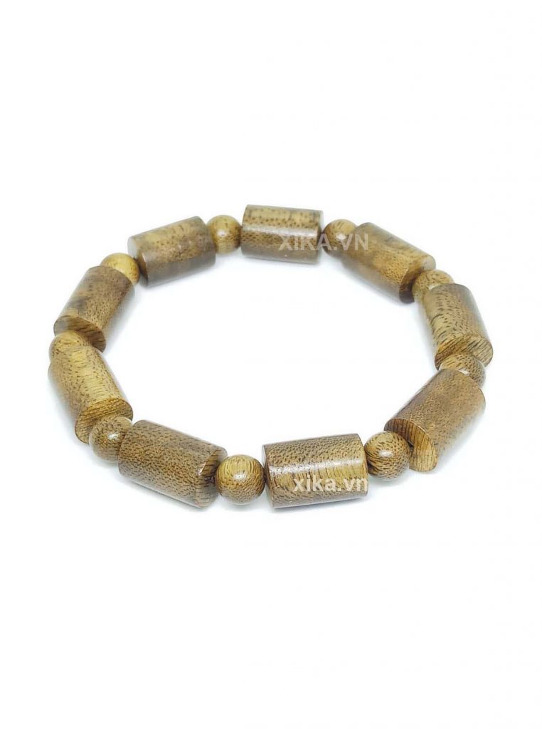 Vòng tay trầm hương hạt trúc 10–14 ly